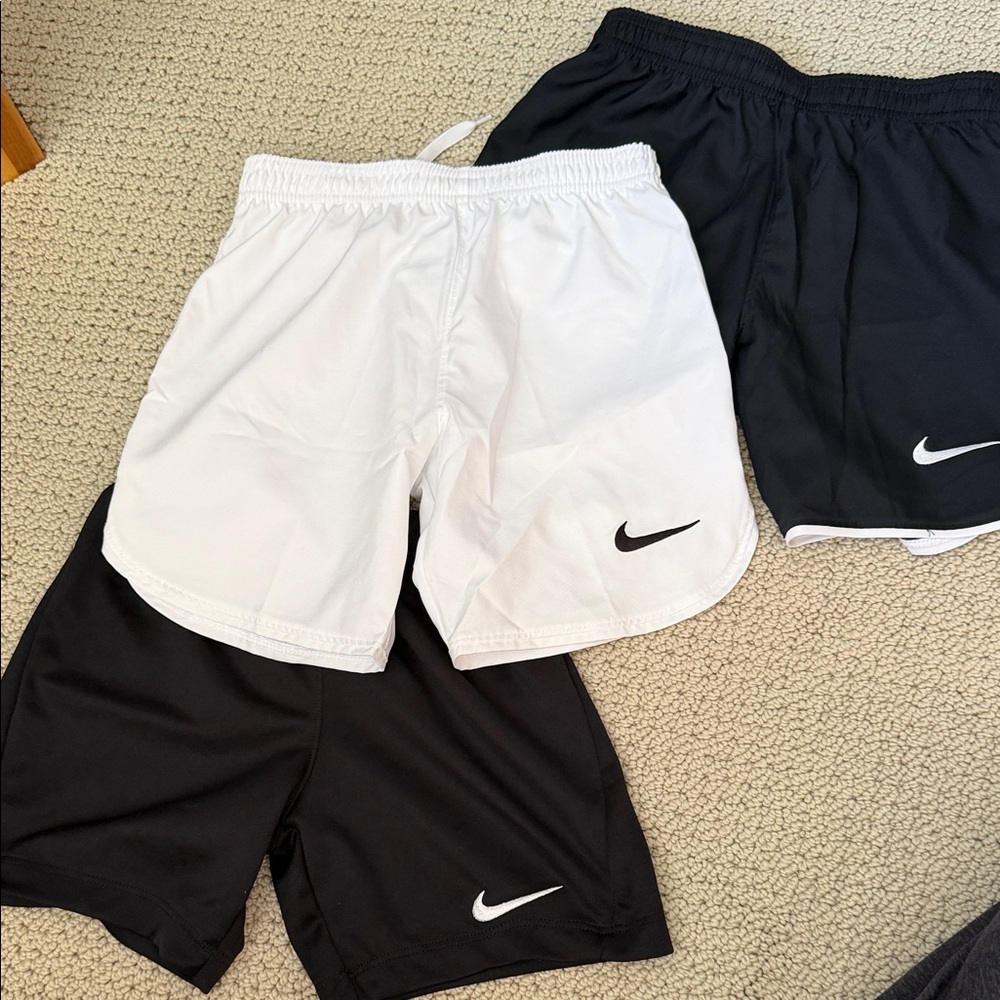 Lot of 3 Nike Dri-FIT Active Shorts Kids XS